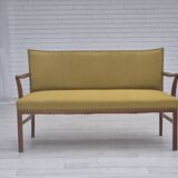 Canapé 2 places danois des années 1950 par Ehapa Møbler, état d'origine.