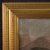 Italian painting signed landscape from the 50's