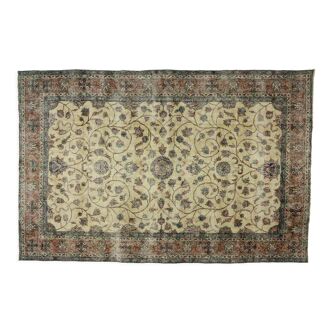 Anatolian handmade vintage rug 314 cm x 211 cm