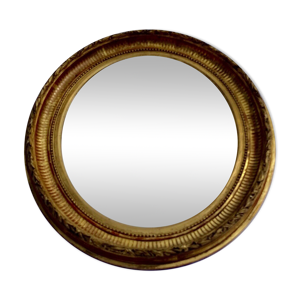 miroir mural ancien ovale