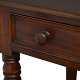 Victorian Mahogany Dressing Table Side Table