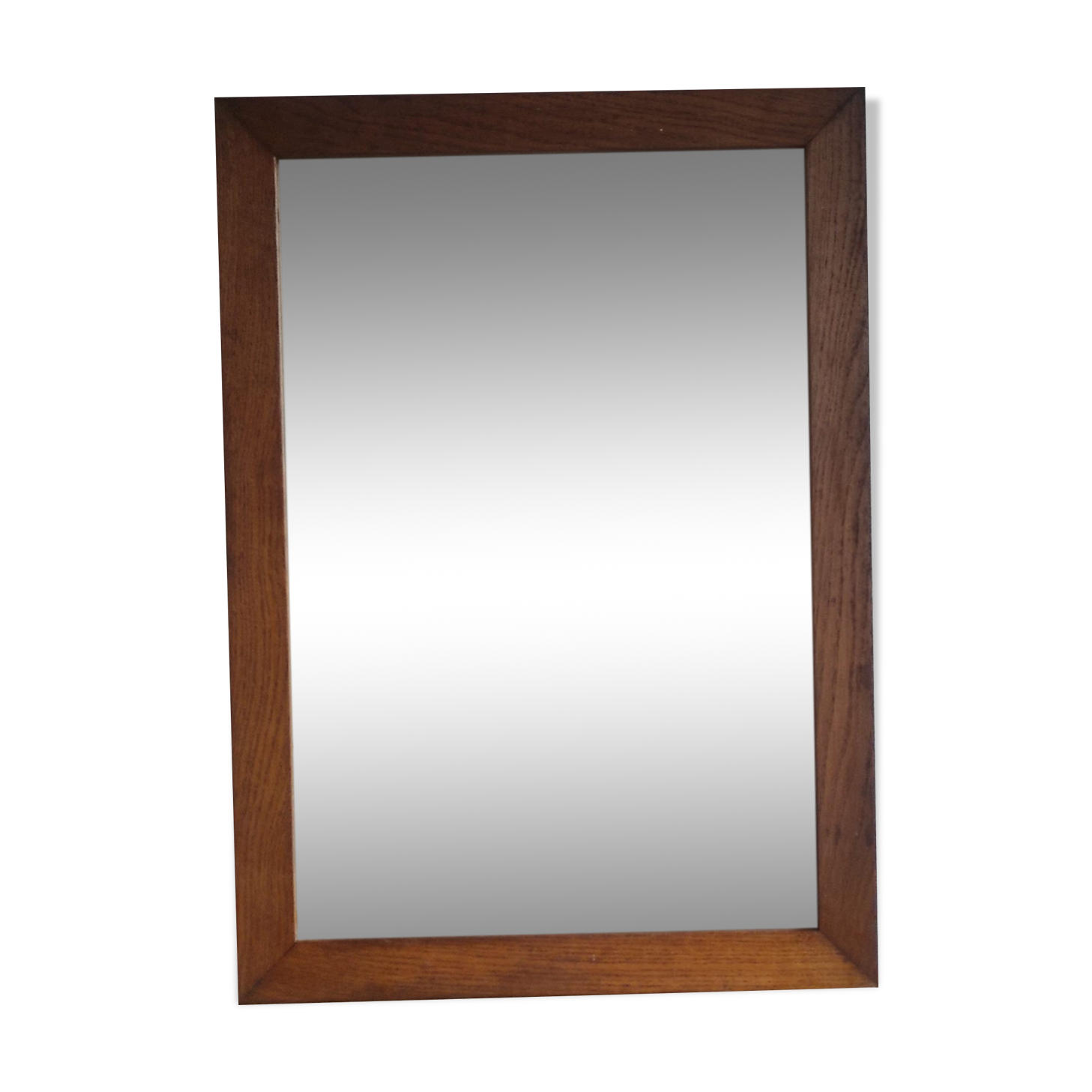 Old mercury mirror 74x43 cm