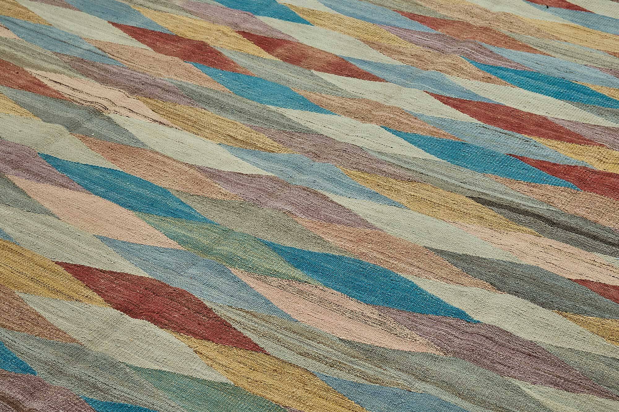 Contemporary Tribal Decorative Kilim 298 cm x 425 cm