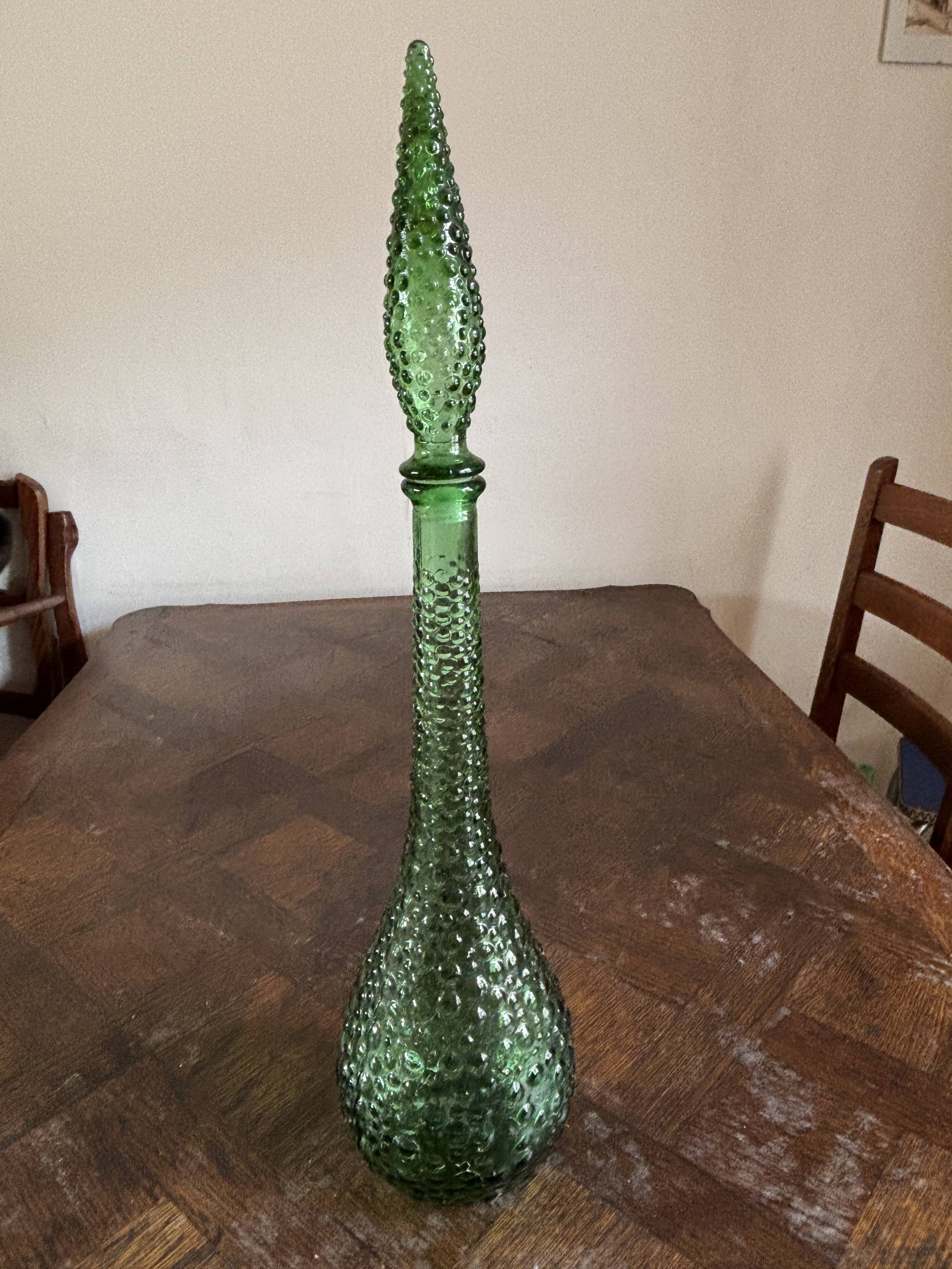 Empoli glass carafe