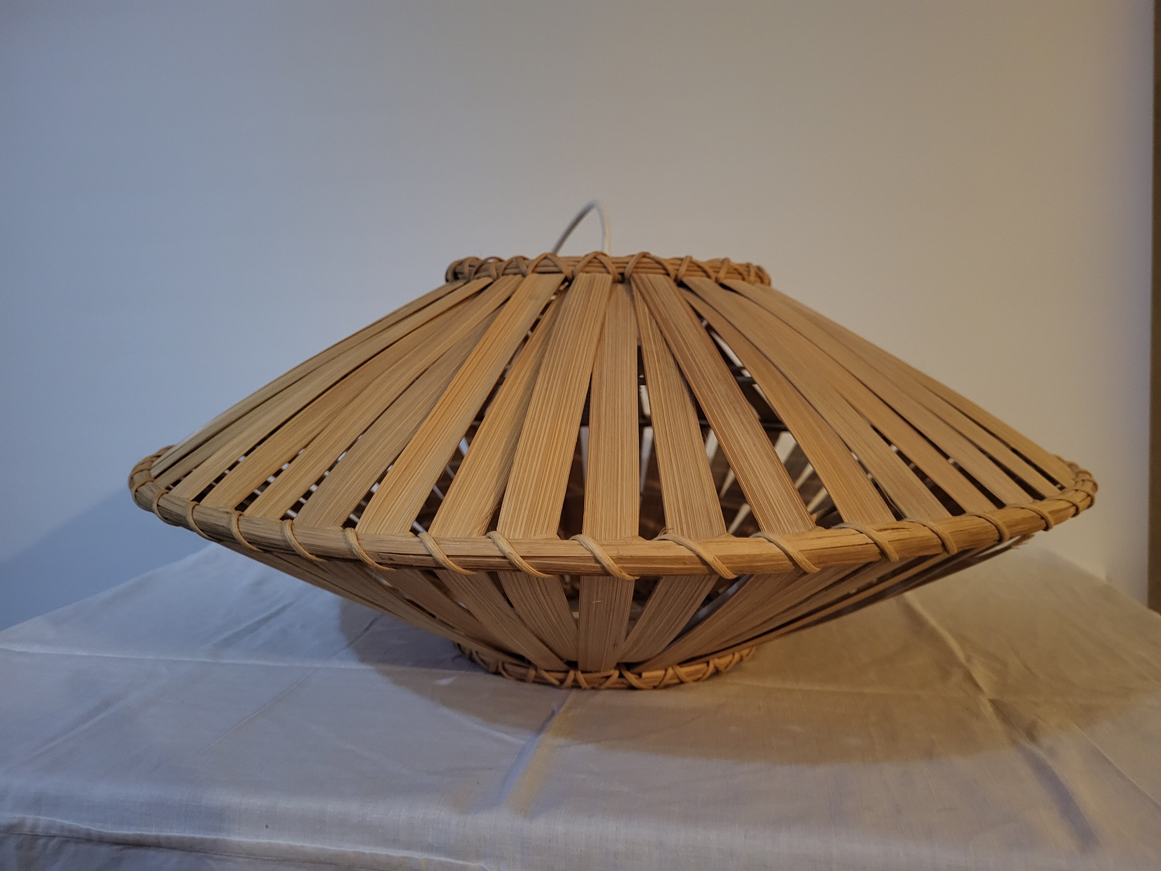 Suspension in bamboo leaves