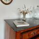 Louis-Philippe Commode (19th century) Walnut Burl Saint Anne Marble