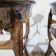 A pair of exclusive Biedermeier study armchairs, 19th century
