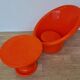Skopa Lounge Chair and Table, Ole Gjerløv Knudsen & Torben Lind, Ikea, 1970s