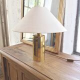 Lampe à facettes en laiton