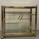 Vintage brass bar service