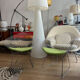 Pair of Diamond Bertoia chairs for Knoll Studio.