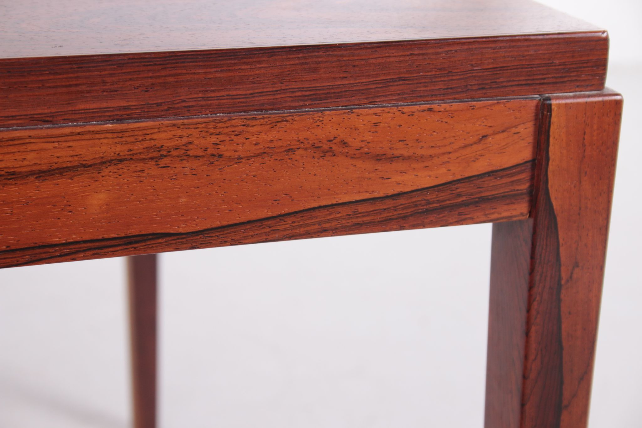 Rosewood Coffee table with ceramic tiles from the 60s