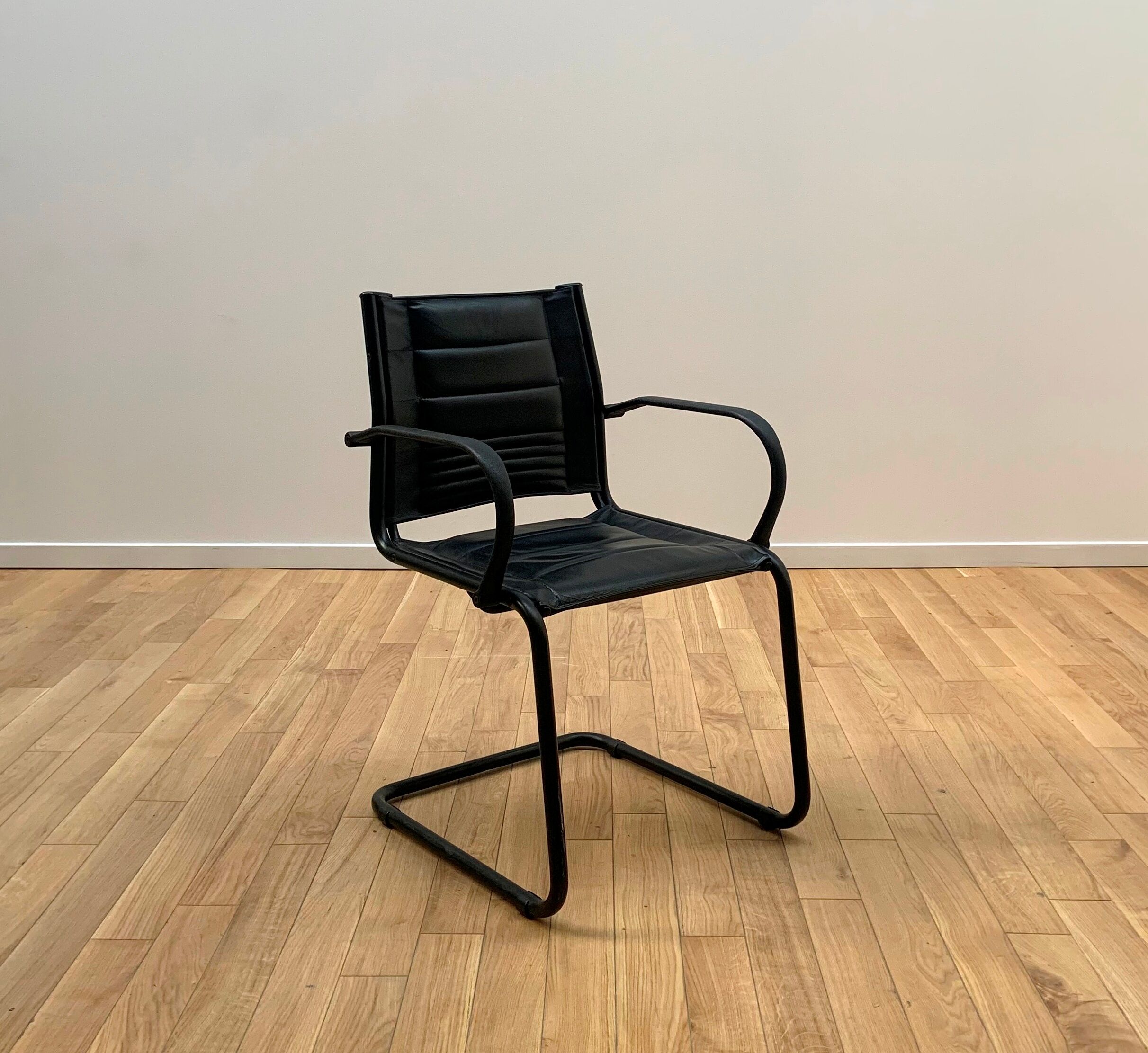 Vintage leather armchair