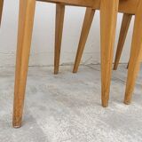 Série de 4 chaises vintage- 1950s