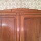 Wardrobe wood massive art deco