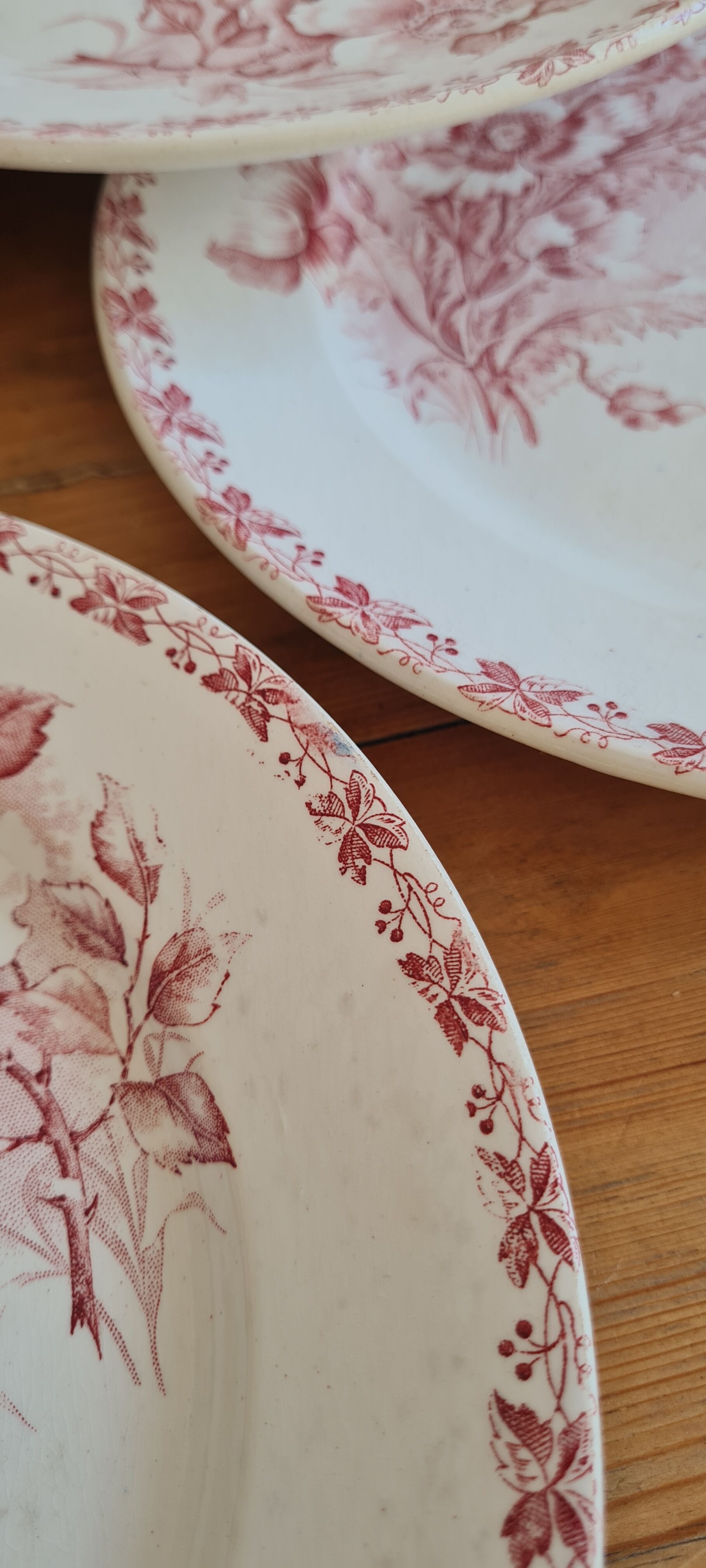 Serving of 6 plates in iron earth