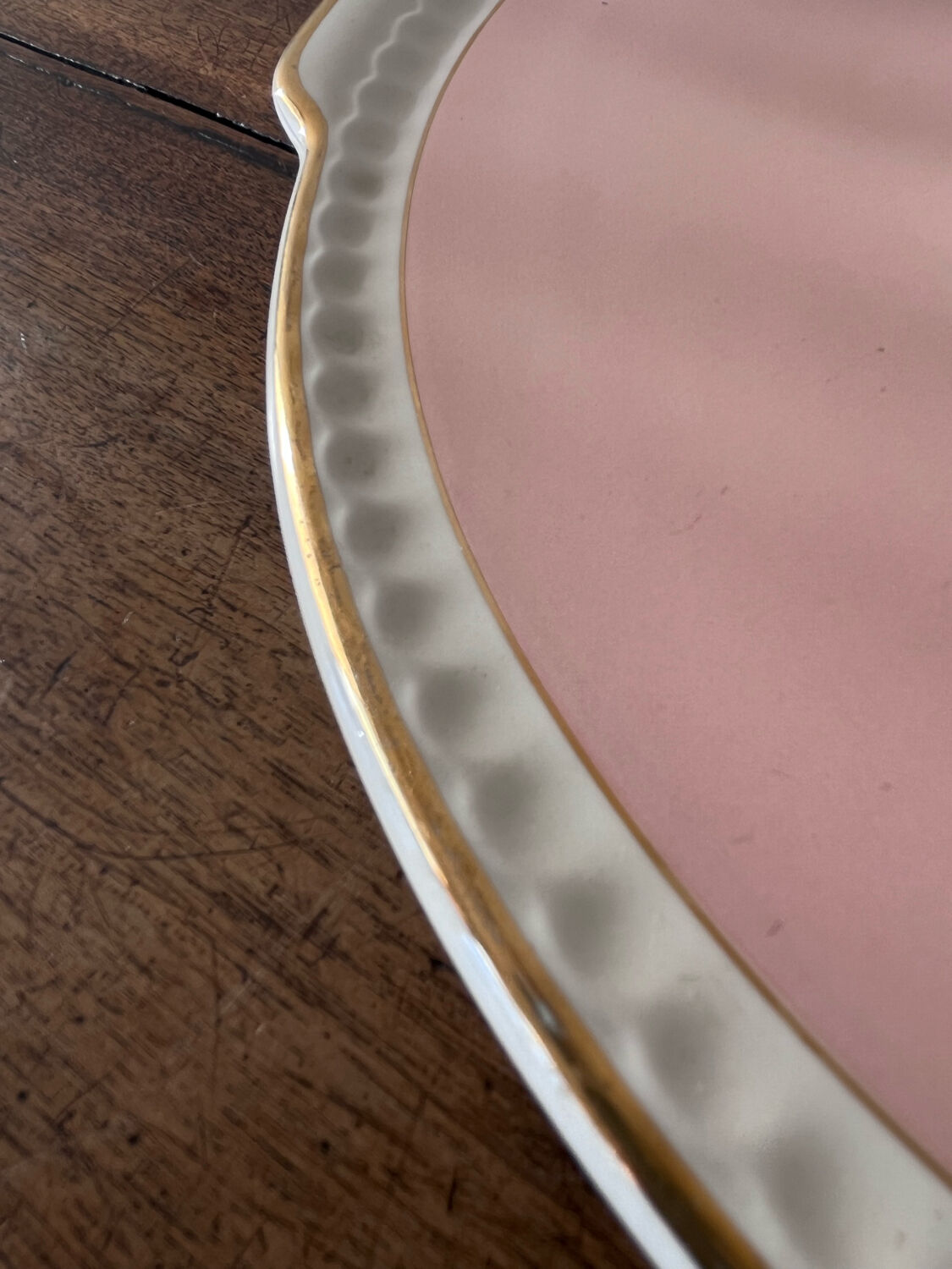 Old round cake dish Villeroy & Boch