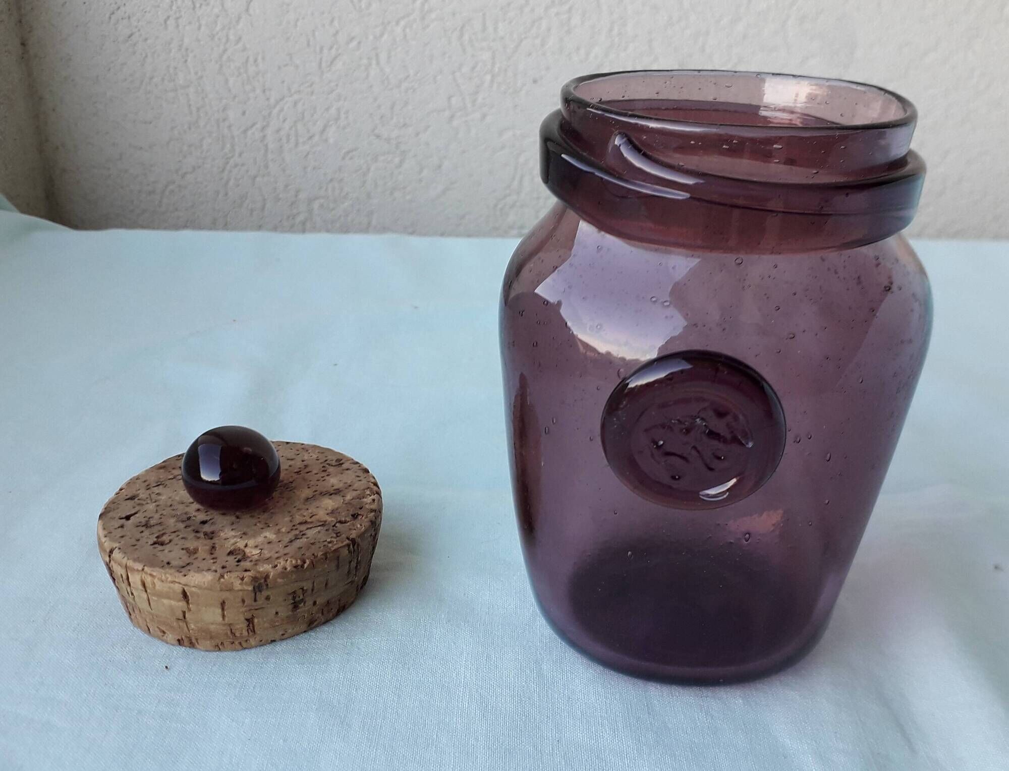Bubble glass pot Biot