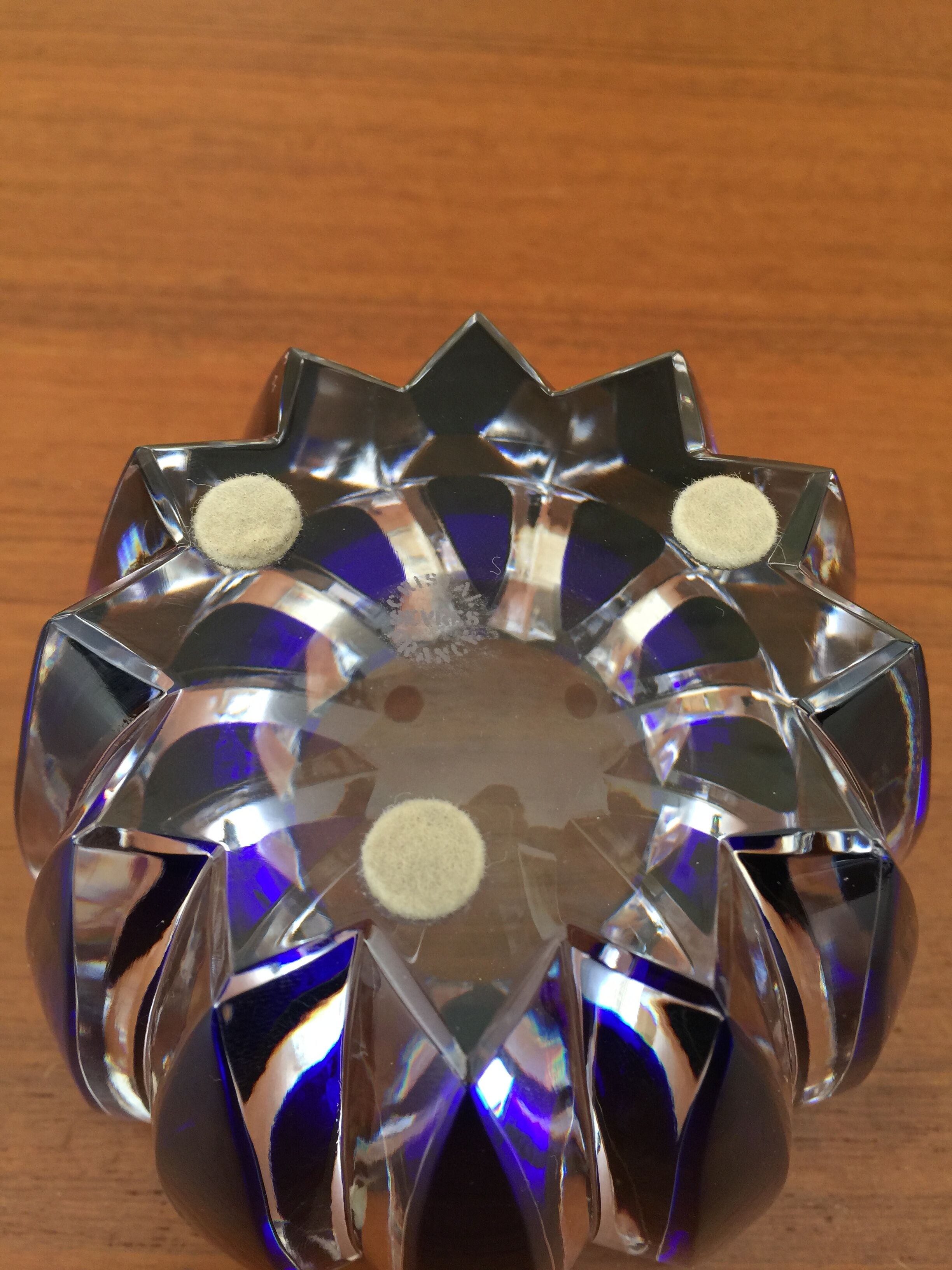 Sèvres crystal ashtray