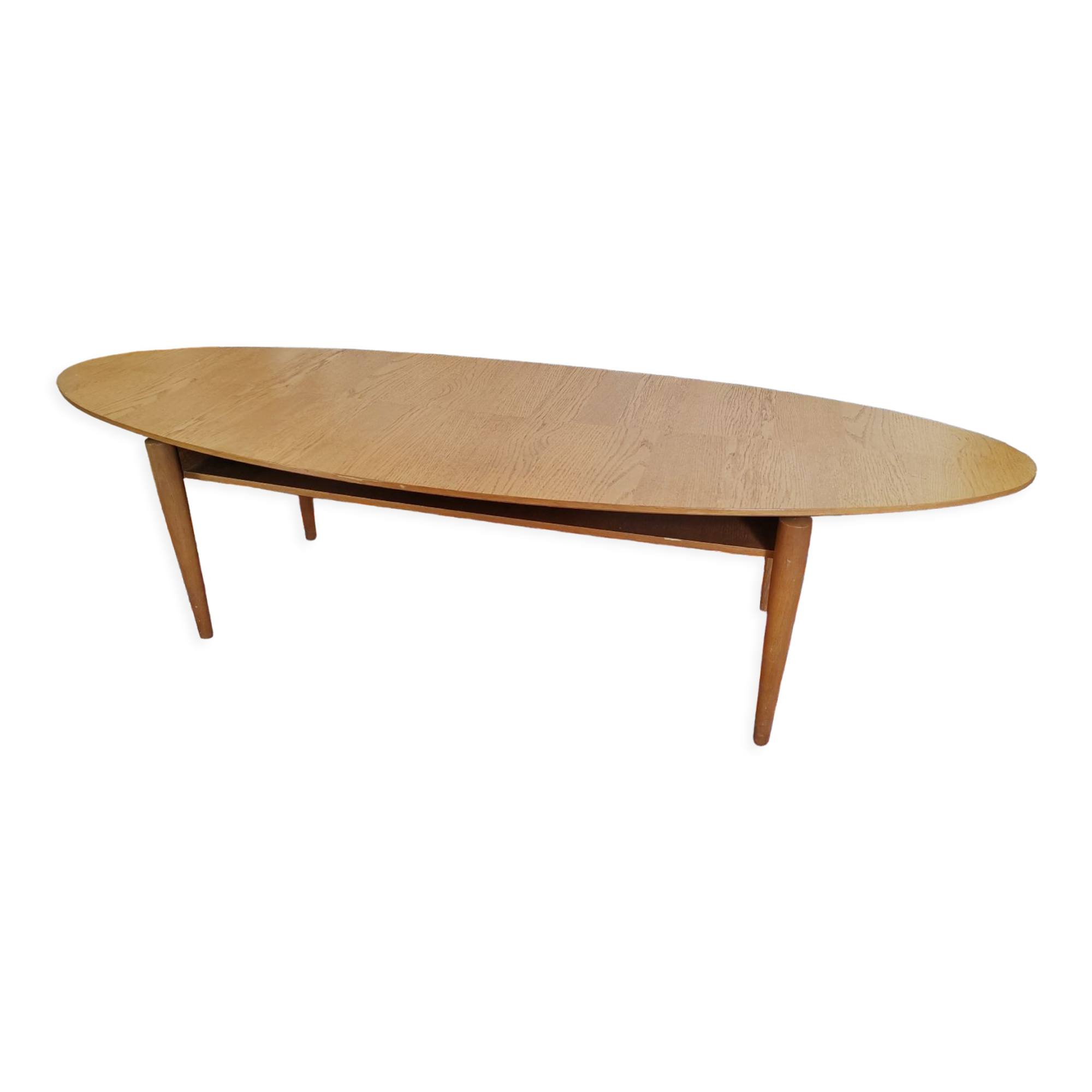 Table basse scandinave ovale
