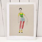 Contemporary theater costume board Anatoline