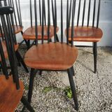 Series of 6 Fanett chairs, Ilmari Tapiovaara