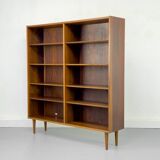 Bibliothèque danoise vintage par Carlo Jensen pour Hundevad & Co., années 1960
