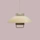 Danish Design Lamp *** Lyfa  *** beige white color *** Denmark 1970