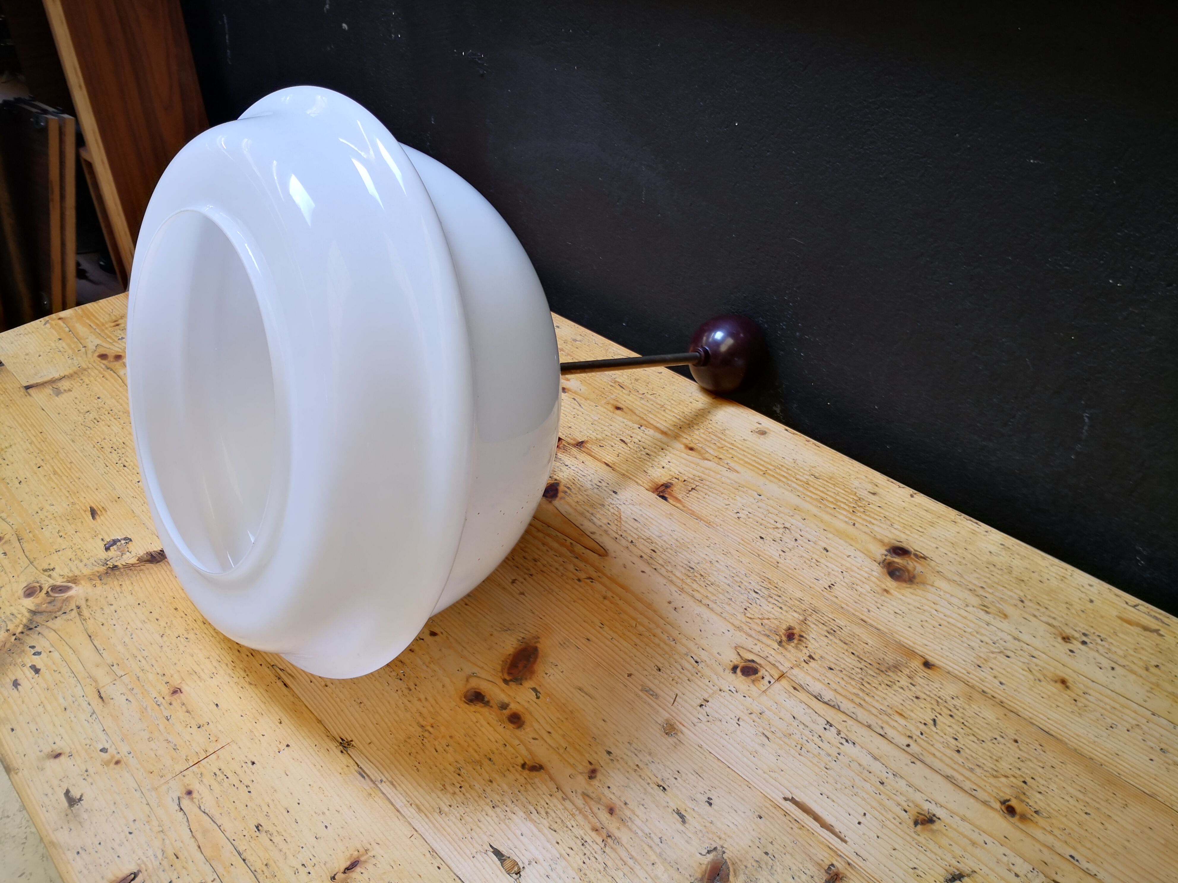 Set of 2 Czech pendant lamps, 60s