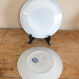 Duo of dessert plates Pexonne hunting service
