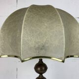 Midcentury Scandinavian brass cocoon mushroom lamp, Borens, Sweden 1960s