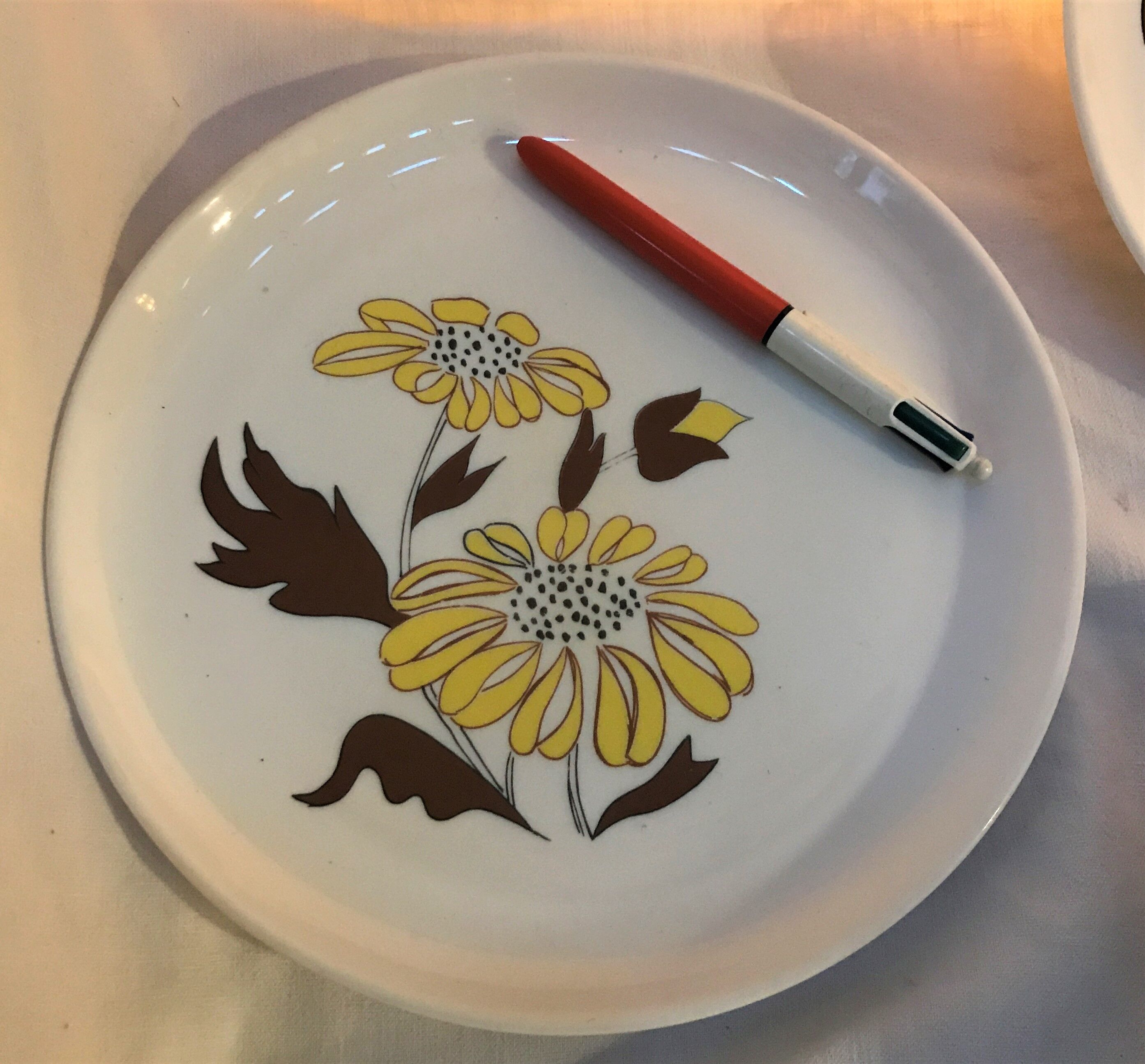 Lot Flat plates and dessert Sovirel 70s