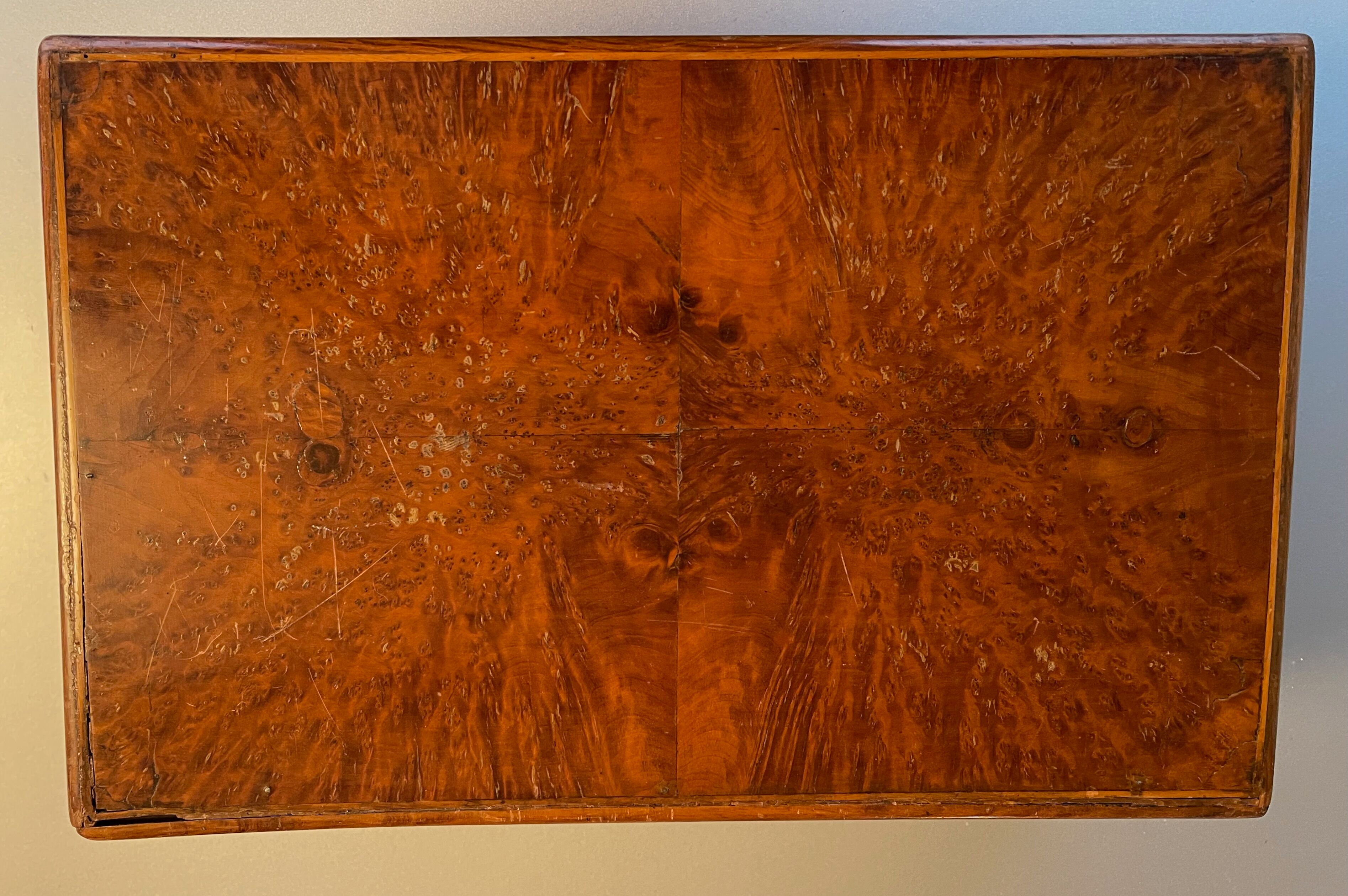 Antique sewing box