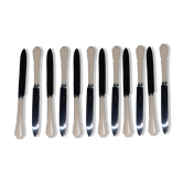 Service 12 knives handle bakélite