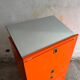 Beautiful chest of drawers with a foldable work surface and slanted top – 1980