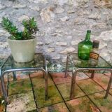 Pair of bedside vintage 70