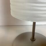 Brushed metal lamp