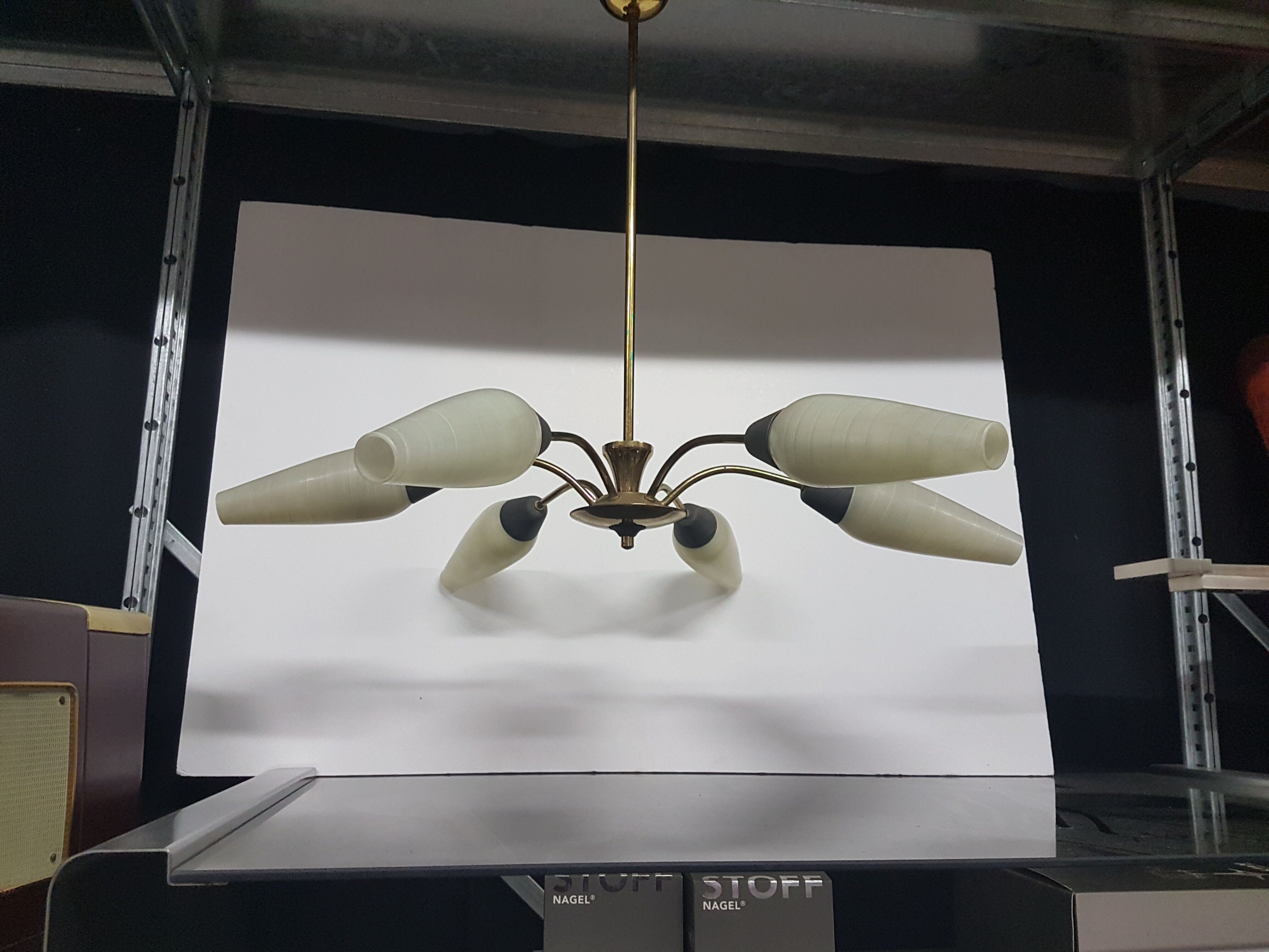 Modernist ceiling of the 1960s