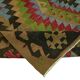 Turkish Handmade Vintage Anatolian Kilim 190 cm x 292 cm
