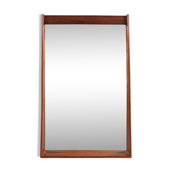 Miroir de style scandinave en teck, années 60