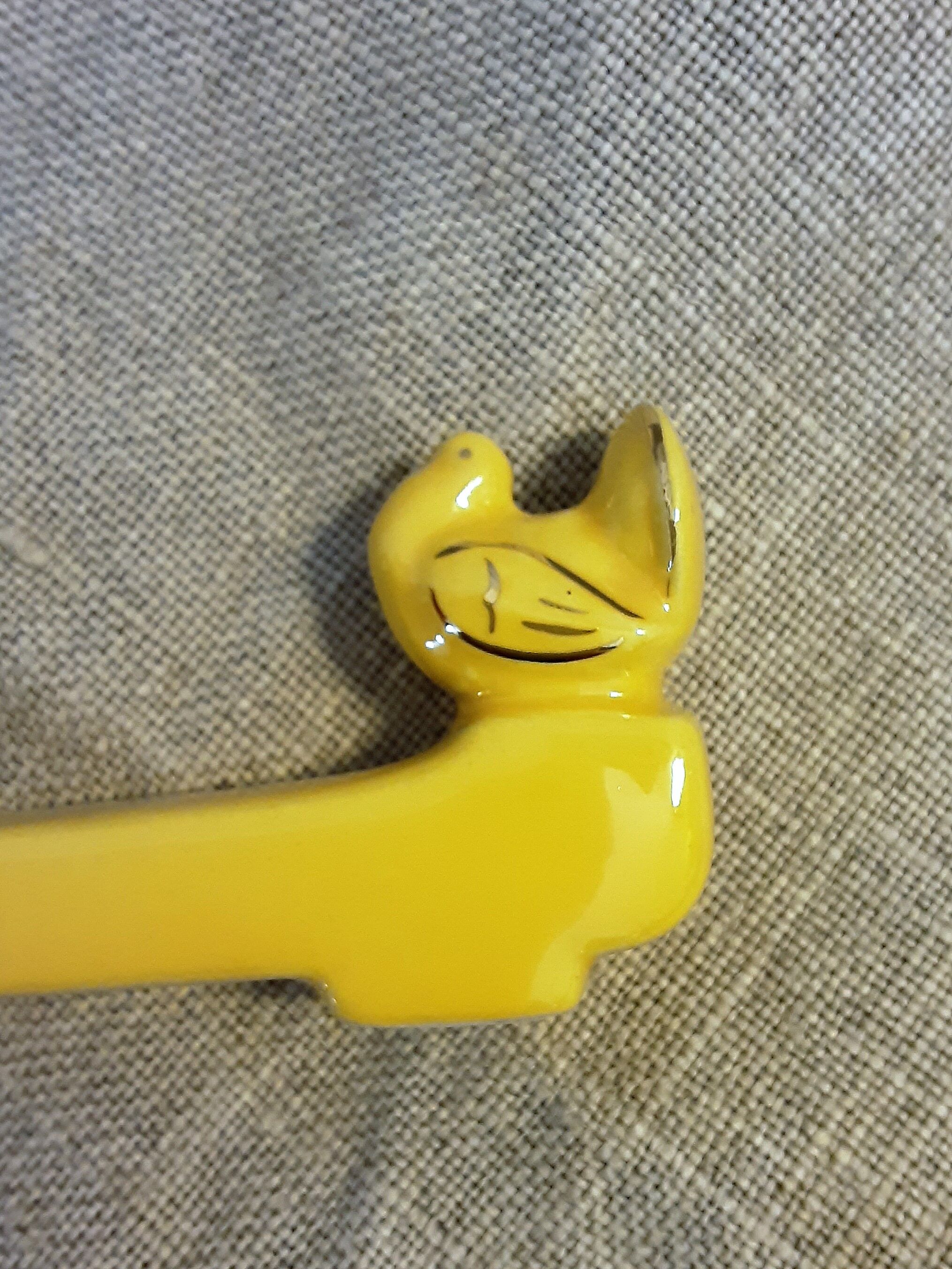 Vintage knife holder, Faïencerie St Clément