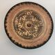Large vintage stoneware ceramic plate to identify