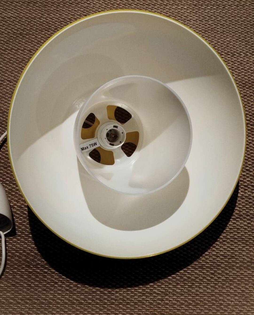 Vintage Ikea cloud pendant light