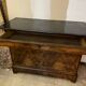 Commode ancienne Louis Philippe en marbre noir