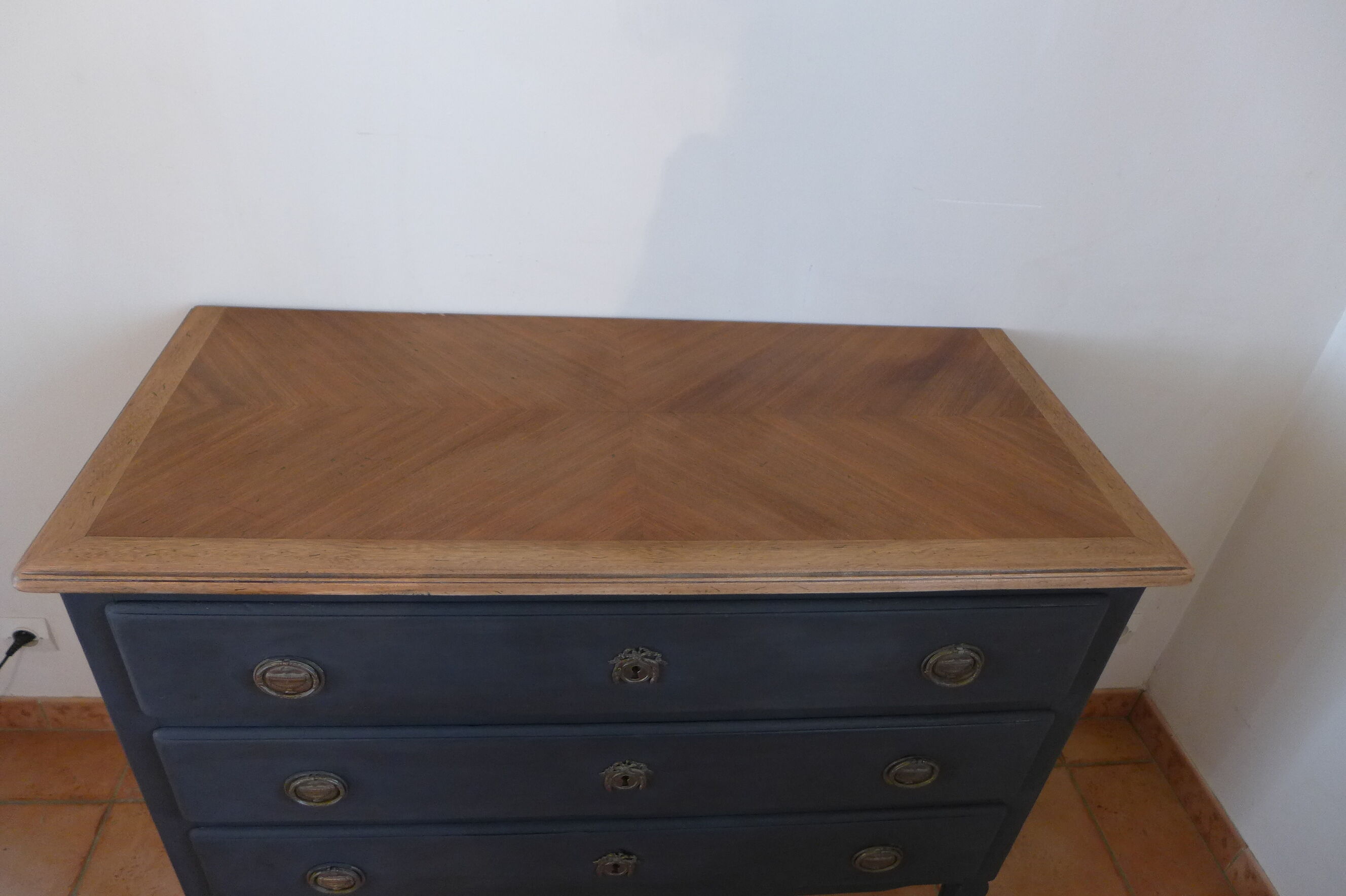 Old patinated commodity