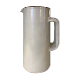 Pichet en grès 1970 blanc