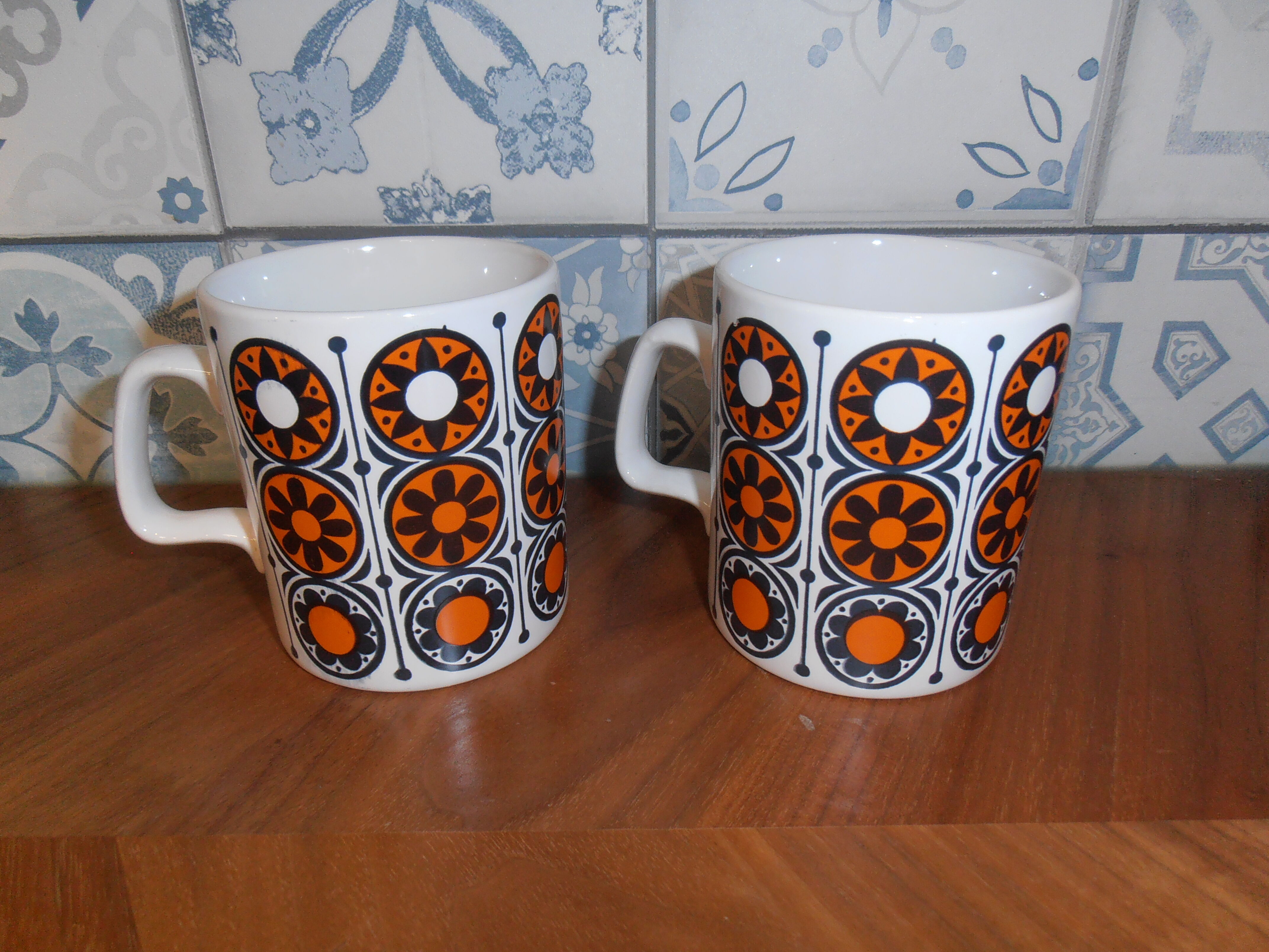 Mug mug vintage 1960s English porcelain