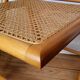 Chaise pliante cannée