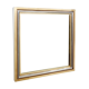 Italian mirror brass chrome by Romeo Rega 1970