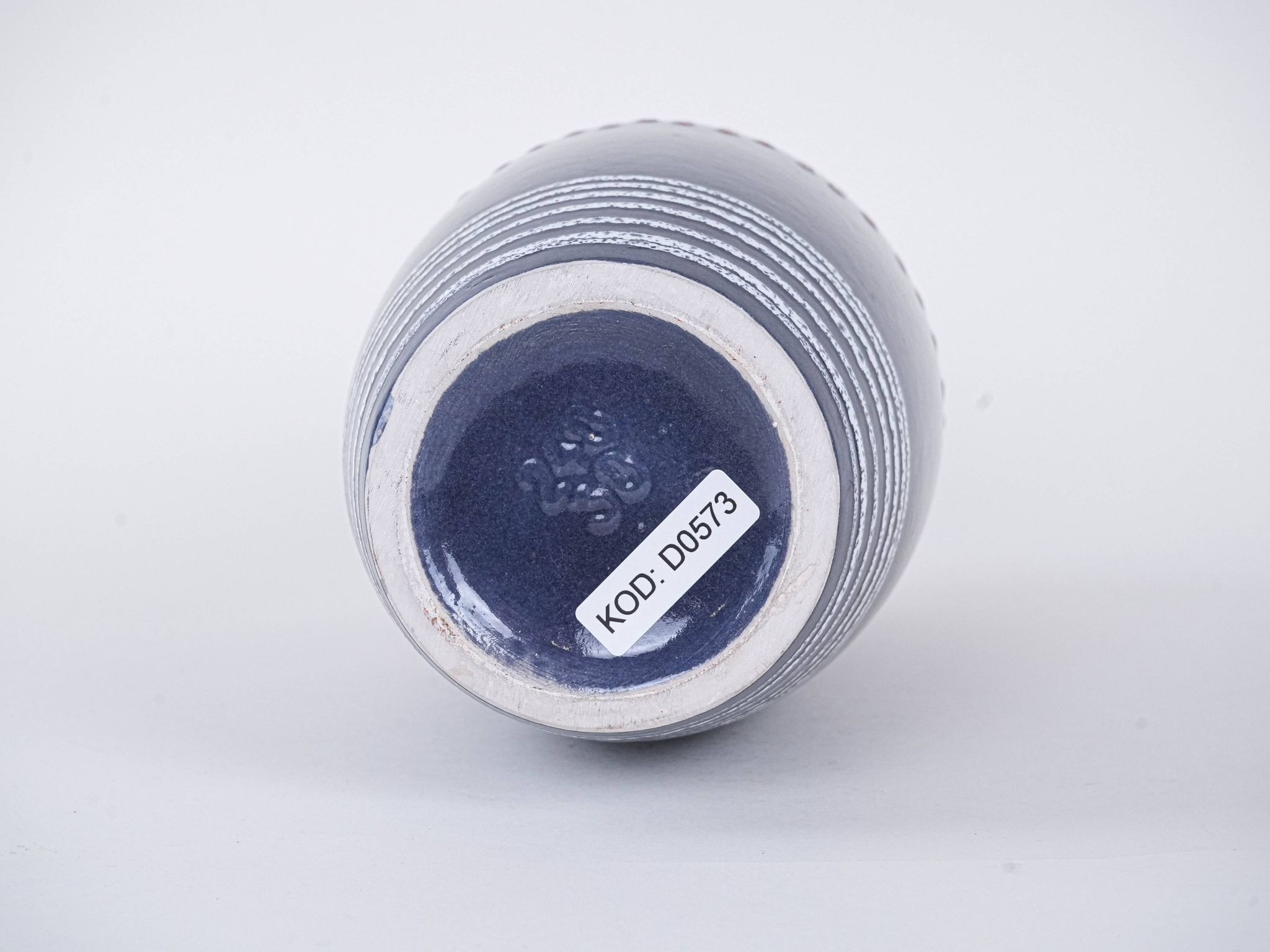 Ceramic vase, German design, 1960s, made in West Germany